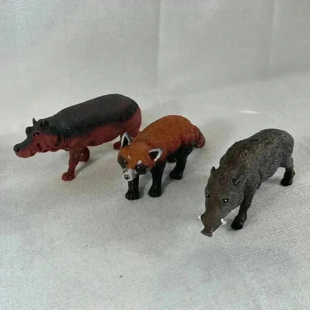 Red Panda, Boar, and‎ other animal- LOT of 3 animals 4-5"